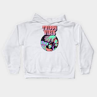 trippy vibes Kids Hoodie